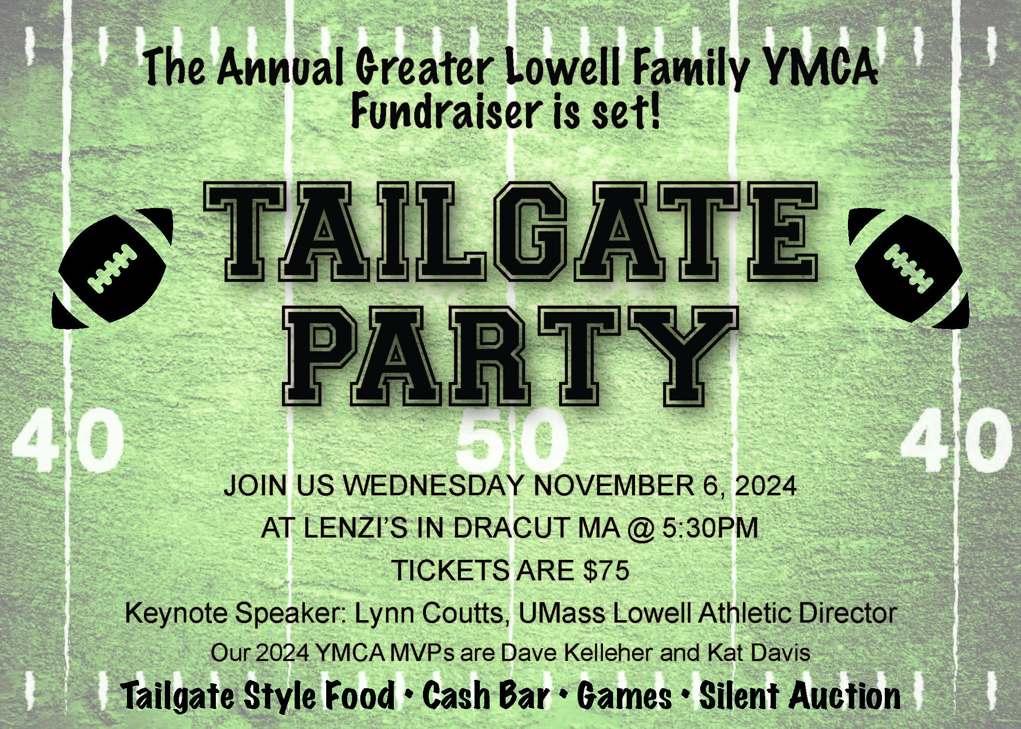 Annual Tailgate Party Fundraiser